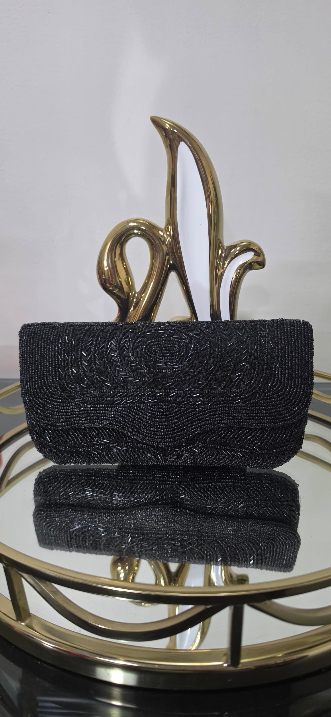 Notte Onyx Oblong Clutch