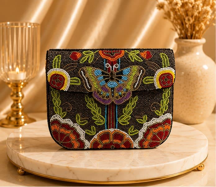 Farfalla Butterfly Flap Bag