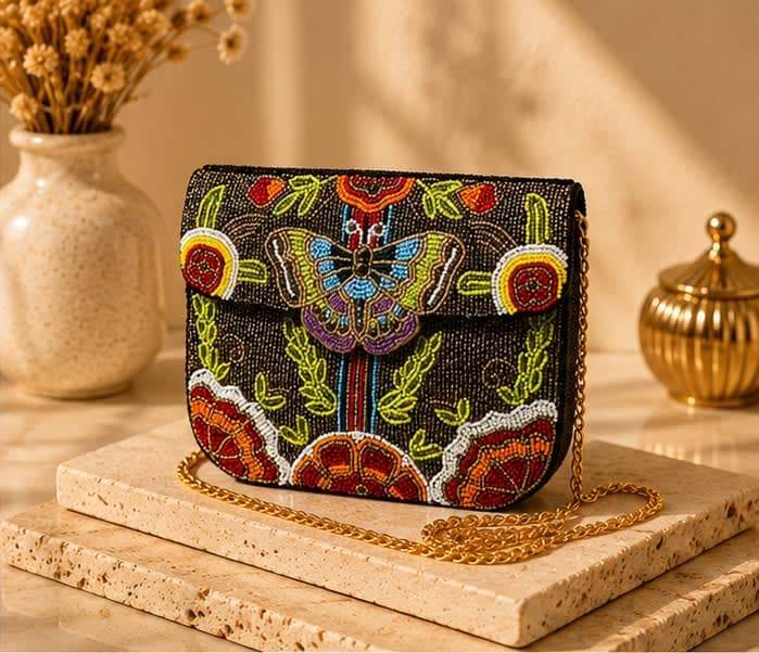 Farfalla Butterfly Flap Bag