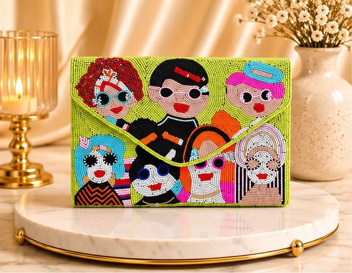 Bambola Pop Art Clutch