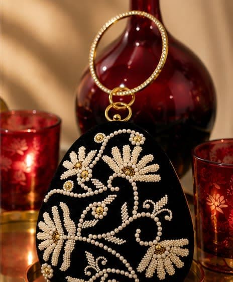 Perla Pearl Teardrop Bag